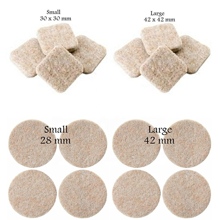 Self Adhesive Furniture Felt Feet Pads furniture rubber foot pad