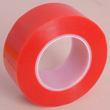 0.2mm Thickness Equivalent to Tesa 4965 Red PET Film Double Sided Tape