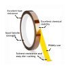 Anti-Static Film Polyimide Tape 3M5413 ruban amber klebeband for PCB Solder Masking