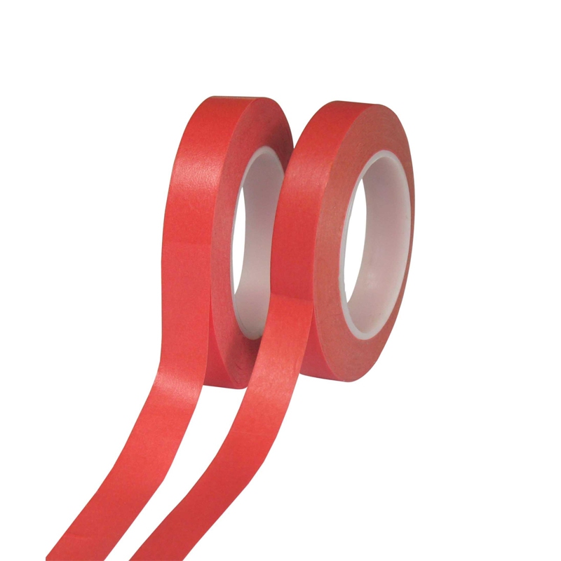 High Resistant PET Film PCB Hot Air Leveling Tape Red Paper Crepe Washi Masking Paper Tape